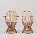 1119 8546 WICKER CHAIRS